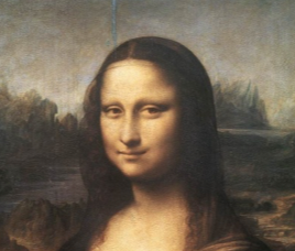 :img Picture of mona lisa,45%, width